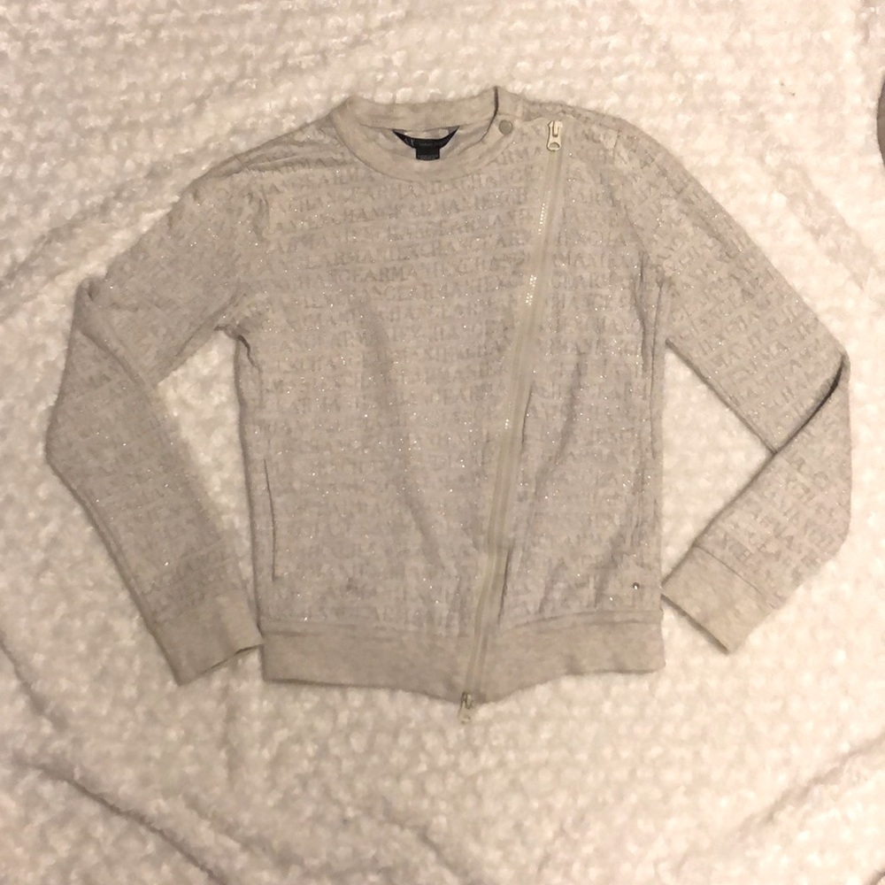 Armenia Exchange zip up logo sweatshirt